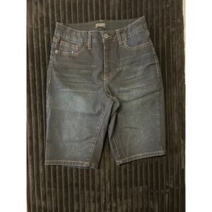 Bold Elements Womens Fahion Dark Wash Shorts SZ 6